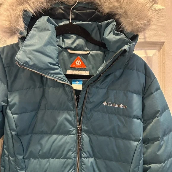 Columbia Blue Jacket with Omni-Heat Technology small - Picture 2 of 9